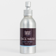 Men's Face Wash Close Up