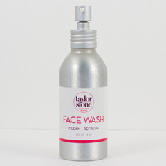Women's Face Wash Close Up